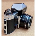 PRACTICA Super TL Camera & Prakticar 2.8/50mm Lens circa 1968 to 1976
