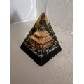 Japanese temple resin pyramid