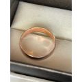 9ct Rose Gold Wedding Ring