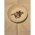 Horse and rider plate