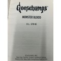 Goosebumps book bundle of 8