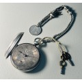 Silver Pocket Watch 1869 - Boer War & President Paul Kruger Family Related