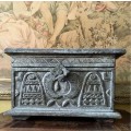 Vintage carved chest or jewellery box