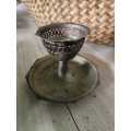 Silver Plated Egg Cup Holder