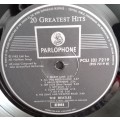 THE BEATLES - 20 GREATEST HITS LP VINYL RECORD.