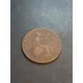 1848 Britain Half penny.