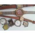 Mix bunch of wind up automatic watches