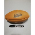 Mini Leather Rugby Ball
