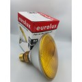 Eurolux PAR 38 Halogen 240v Yellow 80W