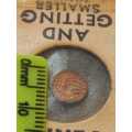 1970`s USA Nixon Novalty Small Penny