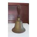 Large Brass school bell vintage