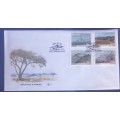 First day envelope - Mountains in Namibia