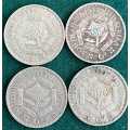 1933 UNION SIXPENCE. 4 COINS AVAILABLE