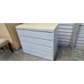 Steel 4 Drawer Filing Unit with Multiple Uses.
