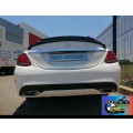 Merc W205 PSM Style Boot Spoilers