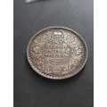 1938 India Silver One Rupee