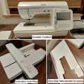 Brother Innovis NV2700 2 in 1 Sewing & Embroidery machine plus loads if accessories.