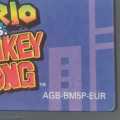 Mario Vs Donkey Kong GameBoy Gba