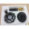 Condenser Microphone with Shock Mount 3.5mm Stereo Plug