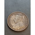 1922 East Africa Half shilling