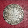 1841 German States 1/2 Gulden