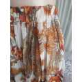 Stunning Sheer Midi Home Made Skirt - Size S/8/32 - Very Good Condition