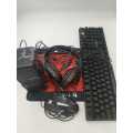 TF-850 GAMING COMBO KIT 5 IN 1 HEADSET, MOUSE, SPEAKER, KEYBOARD AND MOUSEPAD