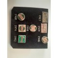 Vintage Castrol motor oil badges