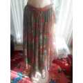 Exclusive Boutique Made Maxi Skirt By Machel  - Like New - `26` inch waist - XS/30/6