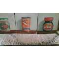 Set of 3 Small Paintings of Fish Paste, Lucky Star Pilchards & Bovril