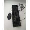 Professional Gaming keyboard comboTF-200
