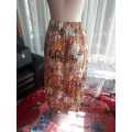 Stunning Sheer Midi Home Made Skirt - Size S/8/32 - Very Good Condition