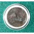 TOKEN /MEDAL-MOURNING"HRH Princess Charlotte 1817 Briania Mourns her Princess