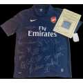 (Arsenal 09/10 away jersey) signed