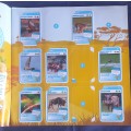 Pick n Pay Super Animals album with cards (not complete)