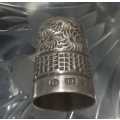 Vintage/Antique Hallmarked Sterling Silver Thimble