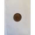 1995 ELIZABETH II D G REG F D 1 penny