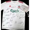 Liverpool team Authenticity signed by team