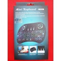 (Clearing Stock) RGB Backlit Mini Wireless Keyboard with Built in Mouse Pad