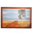 Beautiful solid wood framed oil painting