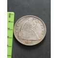 1845 USA Dollar ***Replica*** of this very scarce coin