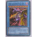 Yu-Gi-Oh! Dragon F.G.D. 1st edition card