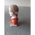 Chelsea Porcelain Bust `HIGHLAND` - (Gold Anchor Mark)