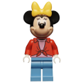 Lego NEW- Minnie Mouse - Red Open Shirt