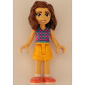 Lego NEW- Friends Luna - Dark Pink and Medium Azure Top with Scales Bright Lig