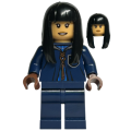 Lego NEW- Cho Chang - Dark Blue Ravenclaw Quidditch Uniform