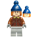 Lego NEW- Ron Weasley - Reddish Brown Plaid Jacket Light Bluish Gray Medium