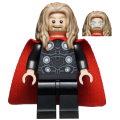 Minifigures NEW - Thor - Long Dark Tan Hair - Original Lego