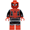 LEGO Minifigs - Spider-Man - Black and Red Suit/Small Black Spider/Silver Trim (New)