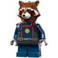 Lego NEW - Rocket Raccoon - Dark Blue Suit Reddish Brown Head